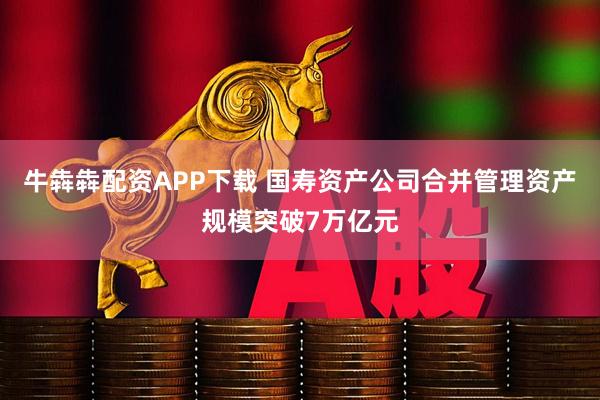 牛犇犇配资APP下载 国寿资产公司合并管理资产规模突破7万亿元