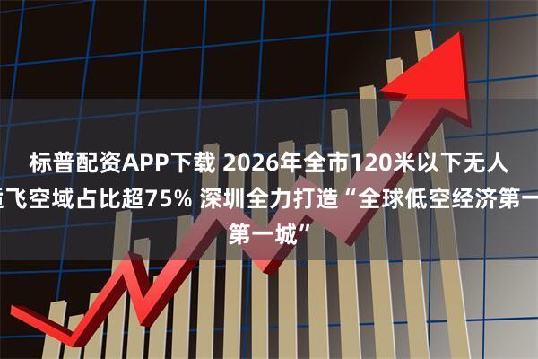 标普配资APP下载 2026年全市120米以下无人机适飞空域占比超75% 深圳全力打造“全球低空经济第一城”